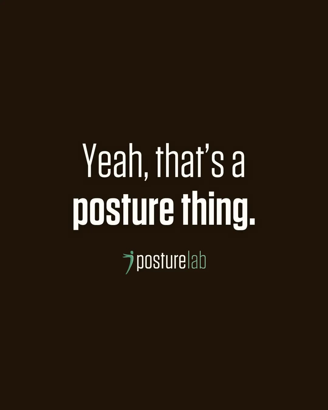 Posture Lab highlight
